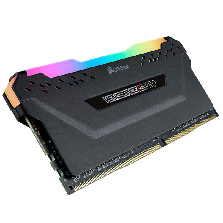 رم دسکتاپ DDR4 دو کاناله 3600 مگاهرتز CL18 کورسیر مدل VENGEANCE RGB PRO ظرفیت 64 گیگابایت