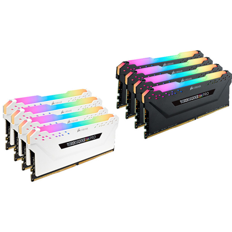 رم دسکتاپ DDR4 دو کاناله 3200 مگاهرتز CL16 کورسیر مدل VENGEANCE RGB PRO ظرفیت 64 گیگابایت
