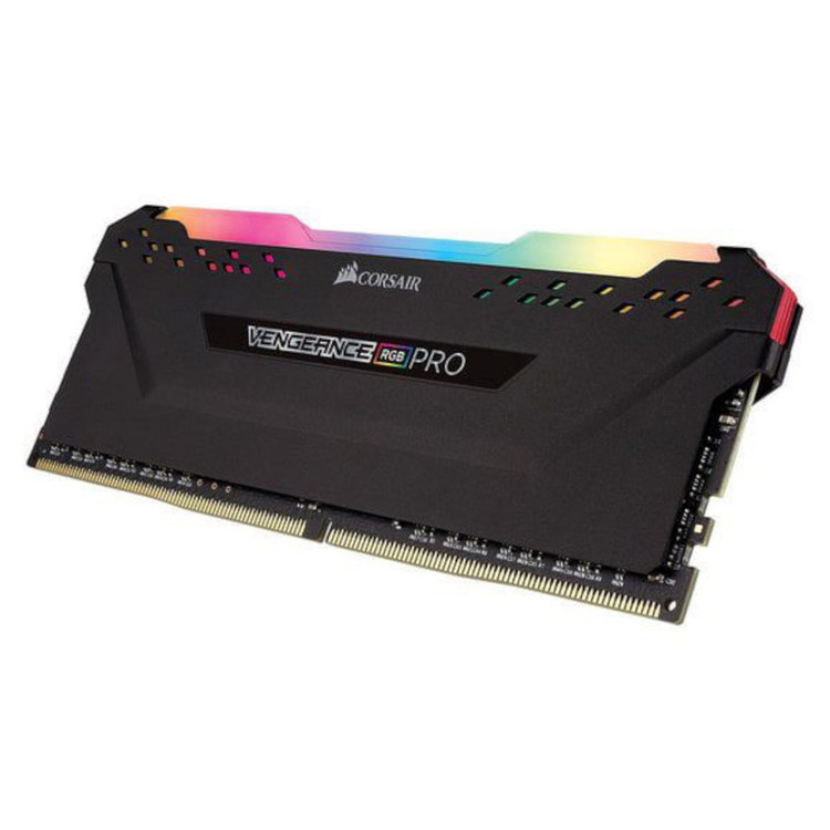 رم دسکتاپ DDR4 دو کاناله 3200 مگاهرتز CL16 کورسیر مدل VENGEANCE RGB PRO ظرفیت 64 گیگابایت