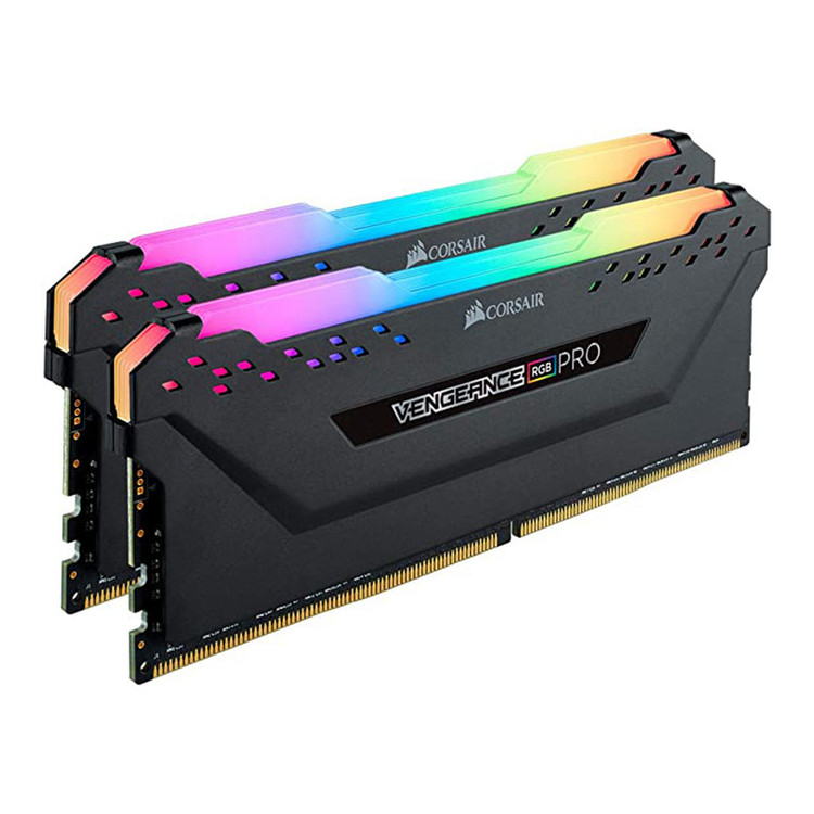 رم دسکتاپ DDR4 دو کاناله 3200 مگاهرتز CL16 کورسیر مدل VENGEANCE RGB PRO ظرفیت 64 گیگابایت