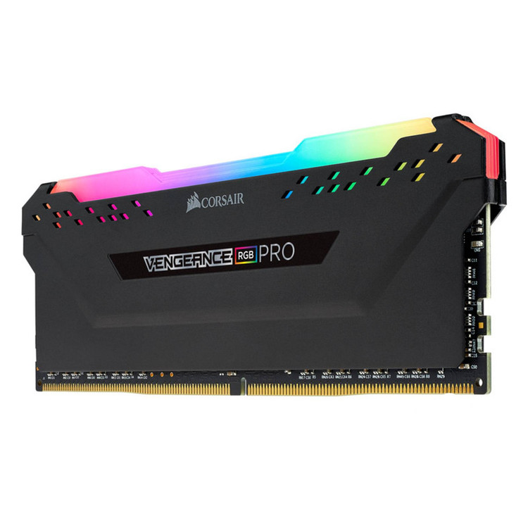 رم دسکتاپ DDR4 دو کاناله 3200 مگاهرتز CL16 کورسیر مدل VENGEANCE RGB PRO ظرفیت 64 گیگابایت