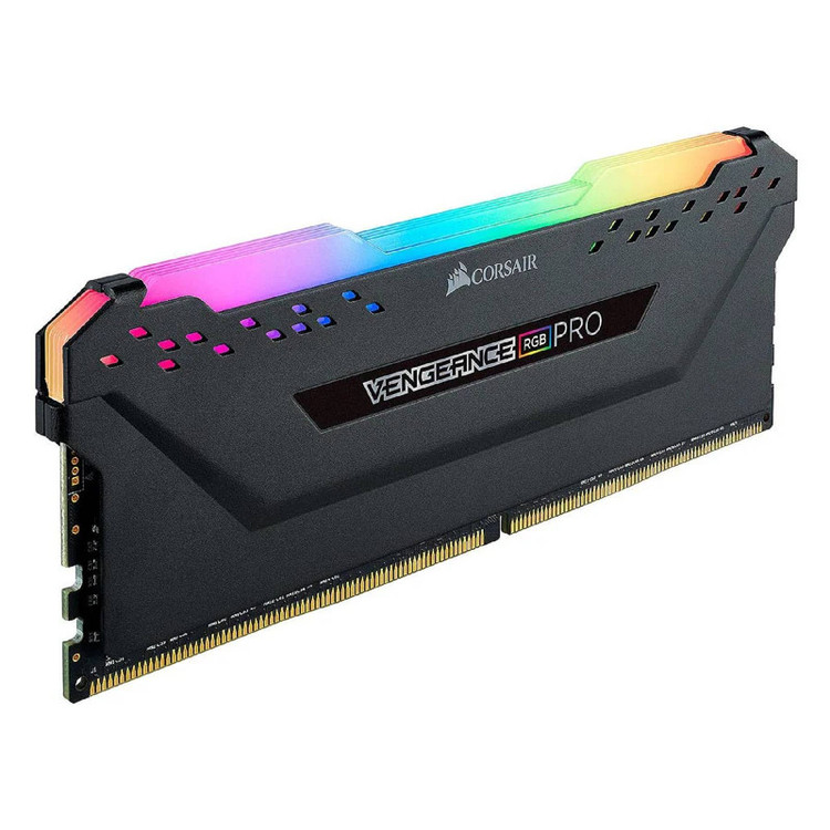 رم دسکتاپ DDR4 دو کاناله 3200 مگاهرتز CL16 کورسیر مدل VENGEANCE RGB PRO ظرفیت 64 گیگابایت