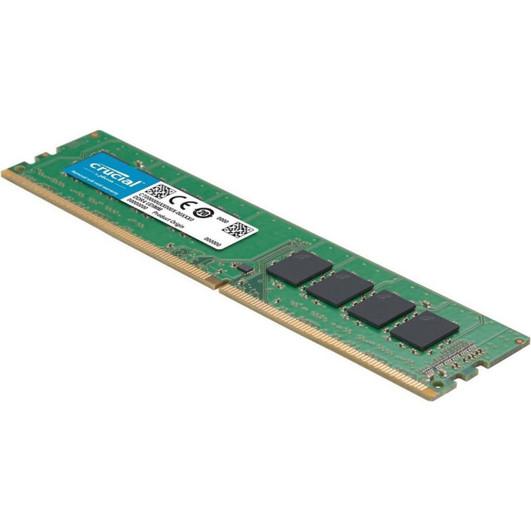 رم دسکتاپ DDR4 تک کاناله 3200 مگاهرتز CL22 کروشیال مدل PC4-25600 ظرفیت 32 گیگابایت