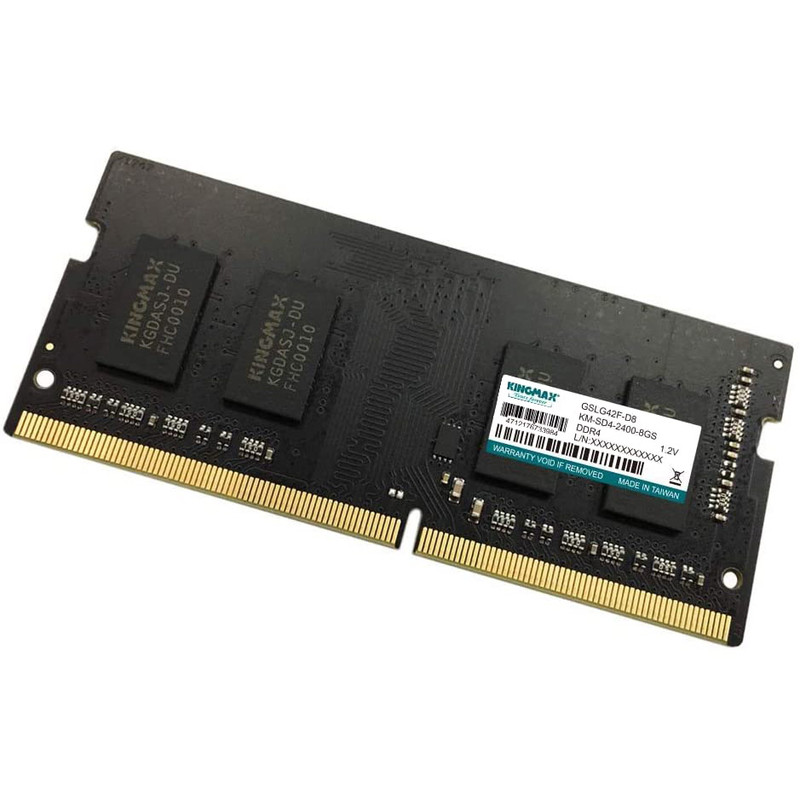 رم لپ تاپ DDR4 تک کاناله 2666 مگاهرتز CL19 کینگ مکس ظرفیت 8 گیگابایت