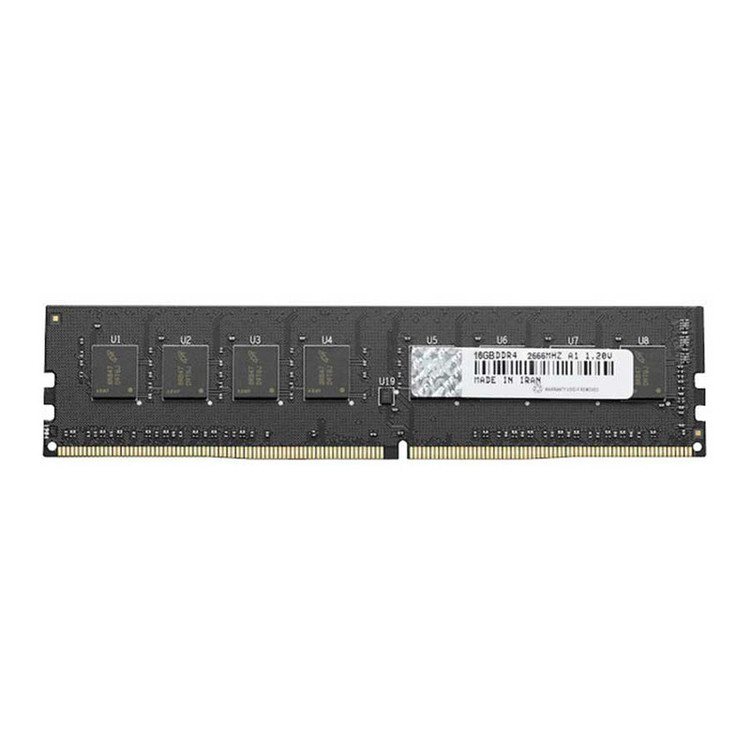 رم دسکتاپ DDR5 تک کاناله 4800 مگاهرتز CL40 فدک مدل U-DIMM ظرفیت 16 گیگابایت