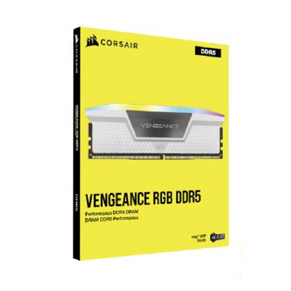 رم دسکتاپ DDR5 دو کاناله 5600 مگاهرتز CL40 کورسیر مدل VENGEANCE RGB ظرفیت 32 گیگابایت