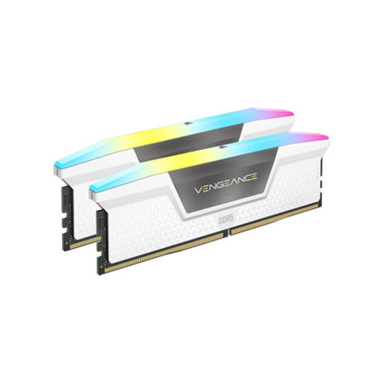 رم دسکتاپ DDR5 دو کاناله 5600 مگاهرتز CL40 کورسیر مدل VENGEANCE RGB ظرفیت 32 گیگابایت