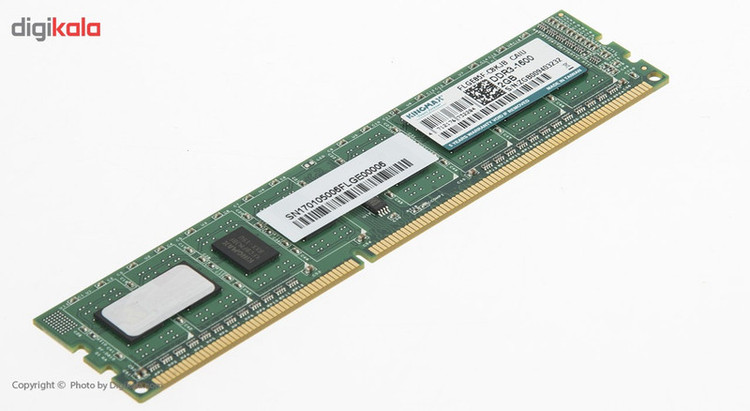 رم دسکتاپ DDR3 تک کاناله 1600 مگاهرتز کینگ مکس ظرفیت 2 گیگابایت