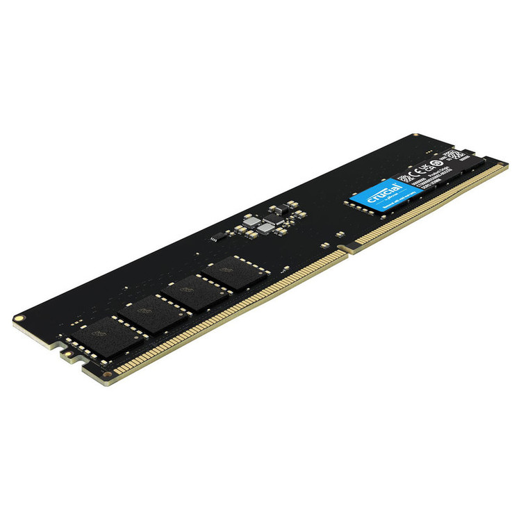 رم دسکتاپ DDR5 تک کاناله 4800 مگاهرتز CL40 کروشیال مدل CT32 ظرفیت 32 گیگابایت