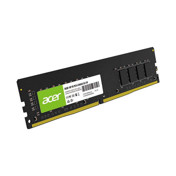رم دسکتاپ DDR4 تک کاناله 3200 مگاهرتز CL22 ایسر مدل UD100 ظرفیت 8 گیگابایت