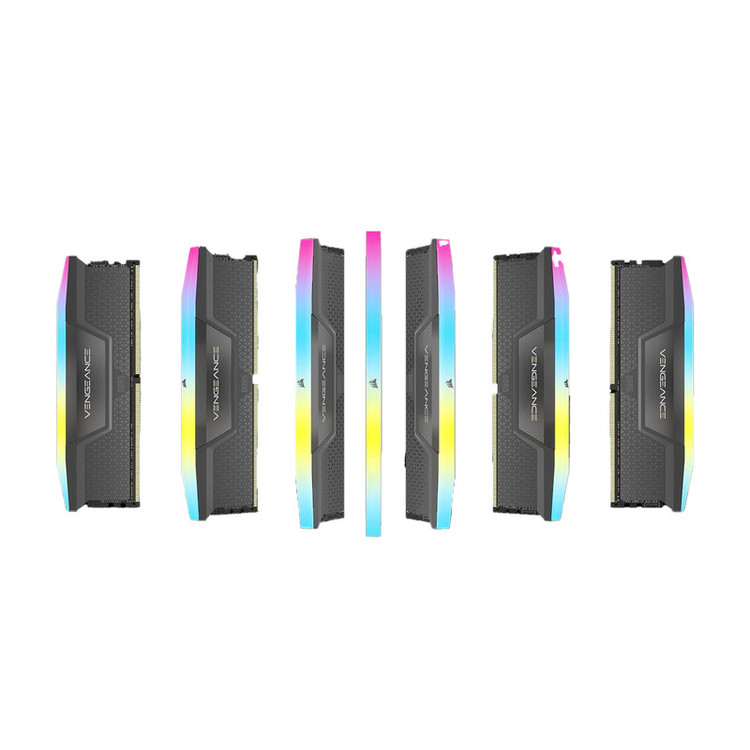 رم دسکتاپ DDR5 دو کاناله 5600 مگاهرتز CL40 کورسیر مدل VENGEANCE RGB ظرفیت 64 گیگابایت
