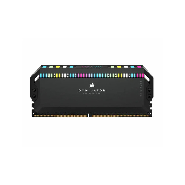 رم دسکتاپ DDR5 دو کاناله 5600 مگاهرتز CL40 کورسیر مدل Dominator Platinum RGB ظرفیت 64 گیگابایت