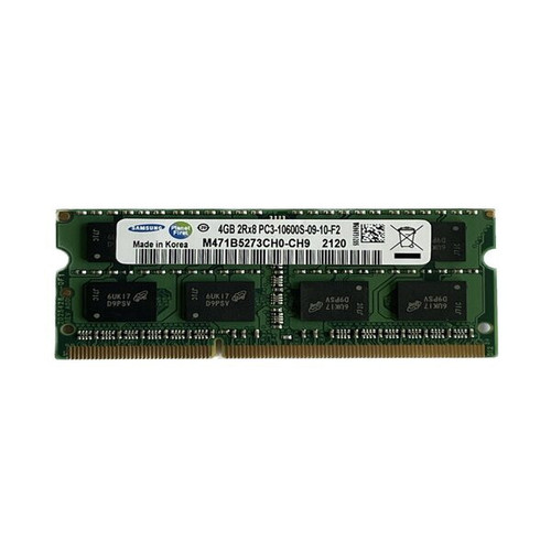 رم لپ تاپddr3 تک کاناله 1333 مگاهرتز cl9 سامسونگ مدل pc3-10600 ظرفیت 4 گیگابایت