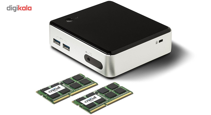 رم لپ تاپ کروشیال مدل DDR3L 1600MHz ظرفیت 4 گیگابایت