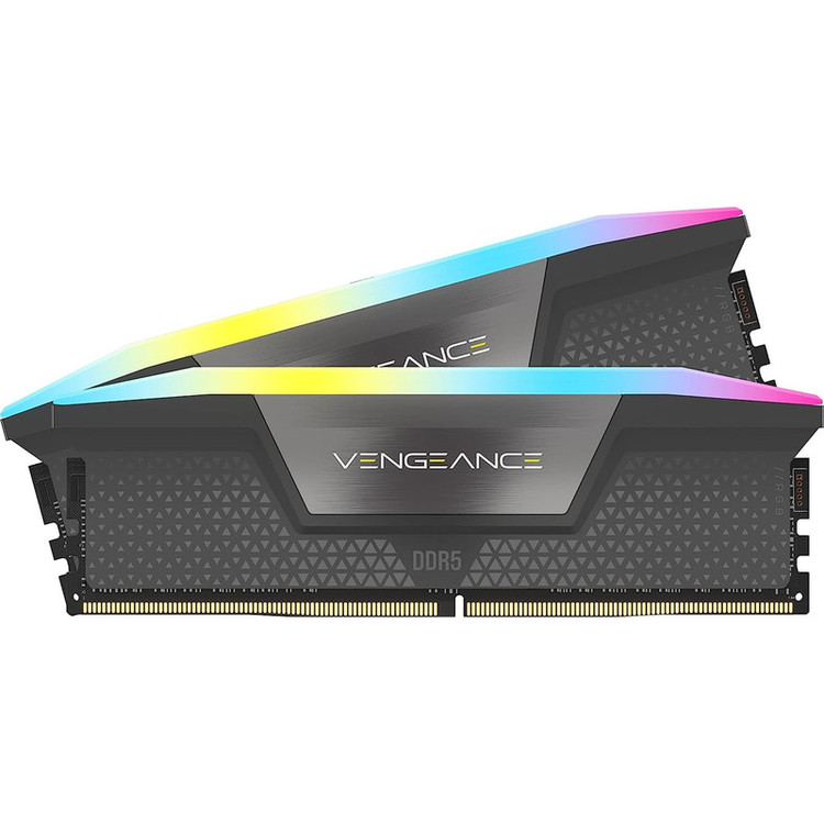رم دسکتاپ DDR5 دو کاناله 6600 مگاهرتز CL38 کورسیر مدل VENGEANCE RGB ظرفیت 32 گیگابایت