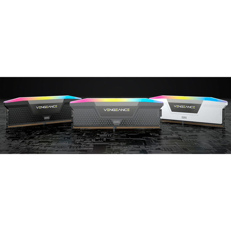 رم دسکتاپ DDR5 دو کاناله 6600 مگاهرتز CL38 کورسیر مدل VENGEANCE RGB ظرفیت 32 گیگابایت