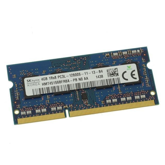 رم لپ تاپ DDR3L تک کاناله 1600 مگاهرتز CL11 اس کی هاینیکس مدل 12800S ظرفیت 4 گیگابایت