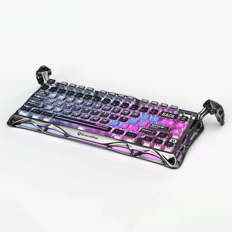 کیبورد مخصوص بازی گراوا استار مدل Mercury K1 Pro Cyberpunk