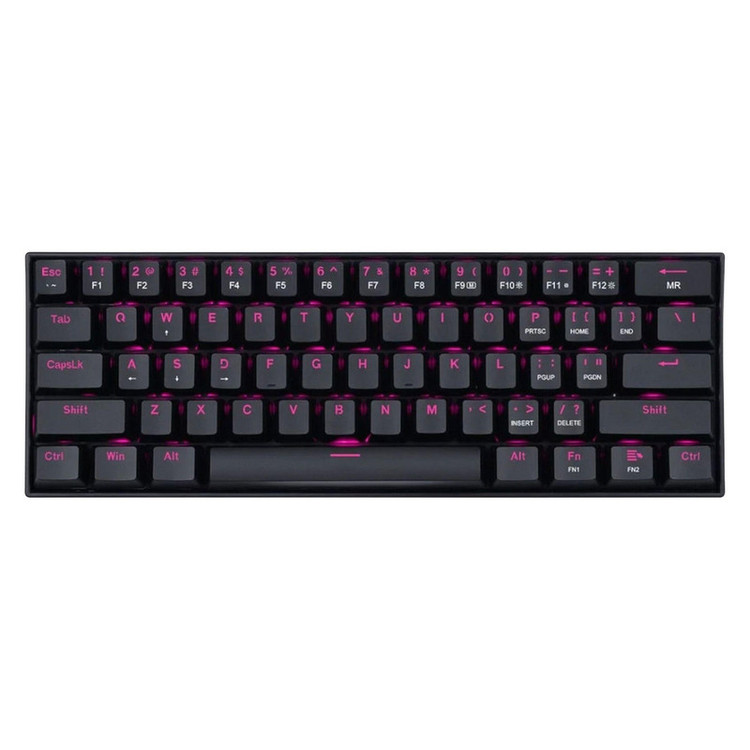کیبورد گیمینگ ردراگون مدل K630 Dragonborn، مکانیکال سوییچ قرمز، Tenkeyless، نورپردازی RGB