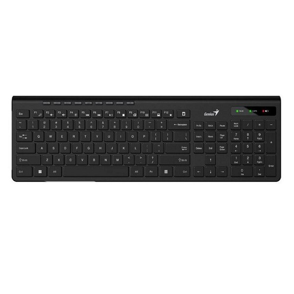 کیبورد بی سیم جنیوس مدل SLIM STAR 7230، سوییچ ممبران، Full-Size