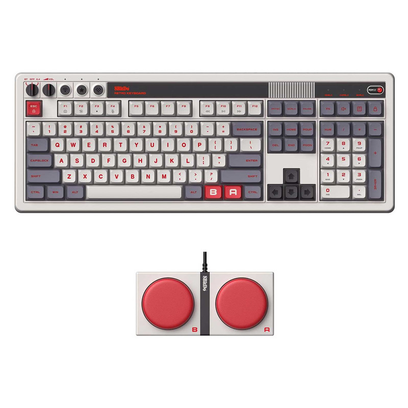 کیبورد مخصوص بازی ایت بیت دو مدل 8BitDo N Edition Full Size