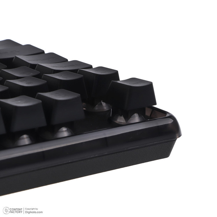 کیبورد گیمینگ لاجی کی مدل K230B، سوییچ ممبران، Full-Size، نورپردازی RGB