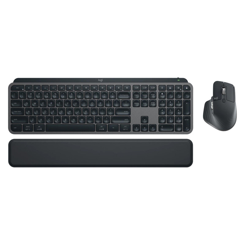 کیبورد و ماوس لاجیتک مدل MX KEYS COMBO for Business Gen 2، سوئیچ ممبران، Full-size