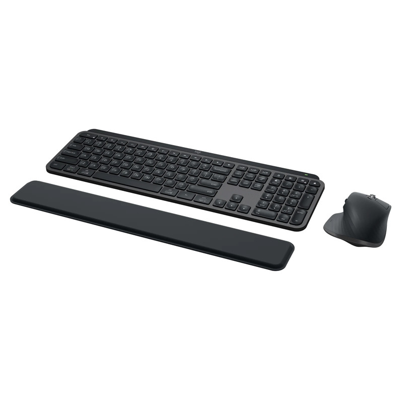 کیبورد و ماوس لاجیتک مدل MX KEYS COMBO for Business Gen 2، سوئیچ ممبران، Full-size
