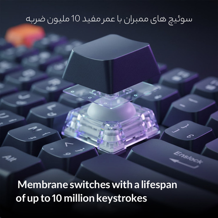 کیبورد مخصوص بازی تسکو مدل GK8311 Apollo