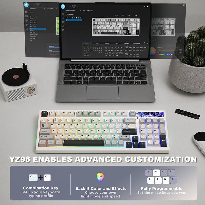 کیبورد یونزی مدل YZ98