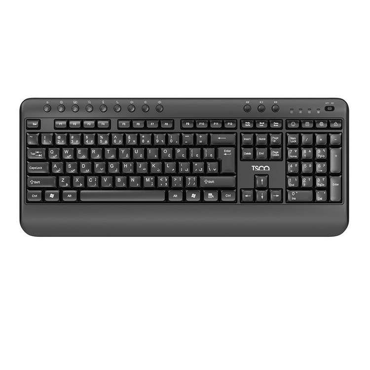 ماوس و کیبورد بی سیم تسکو مدل TKM 7029W