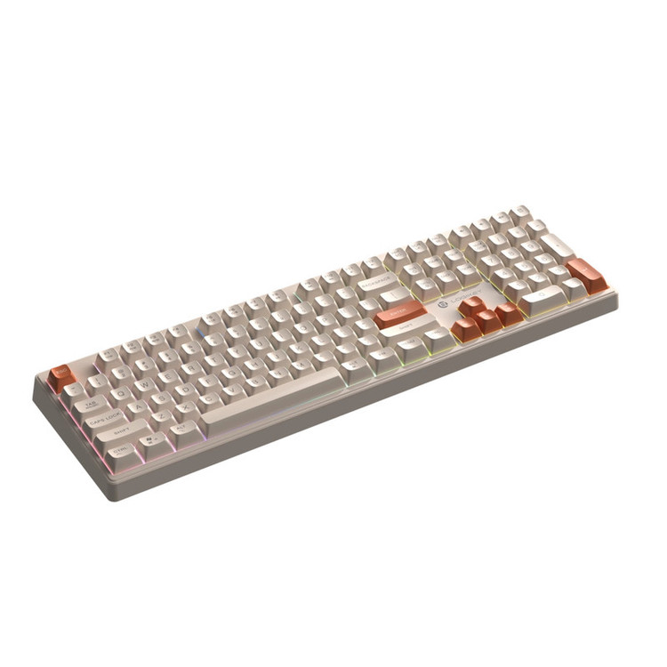 کیبورد لاجی کی مدل K330C، سوییچ ممبران، Full-Size، نورپردازی RGB