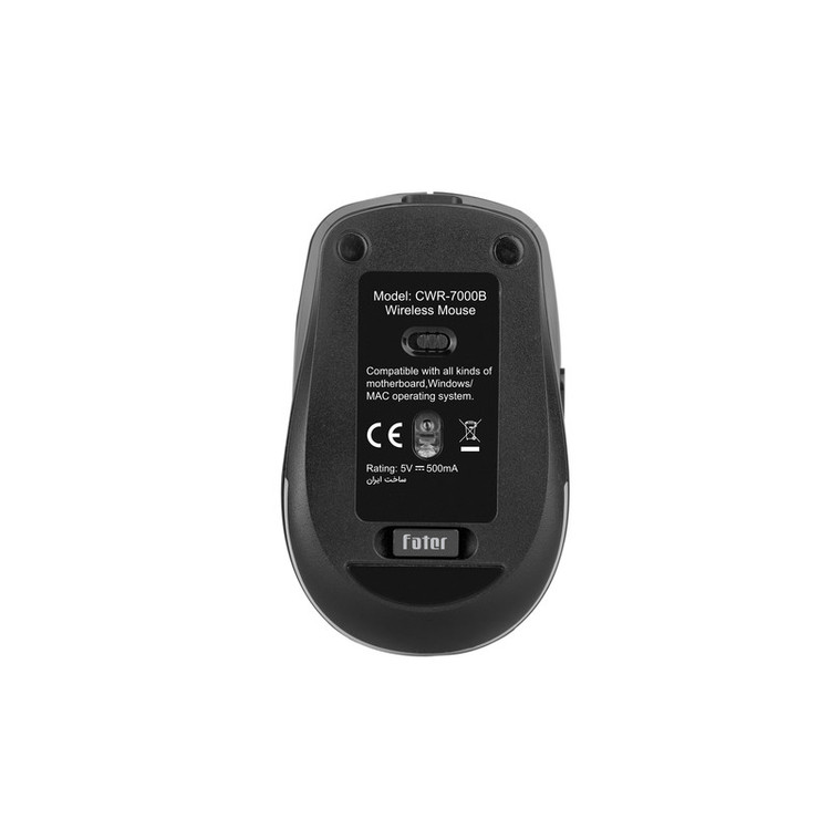 کیبورد و ماوس گیمینگ فاطر مدل CWR-7000B، سوییچ ممبران، Full-Size، نورپردازی RGB