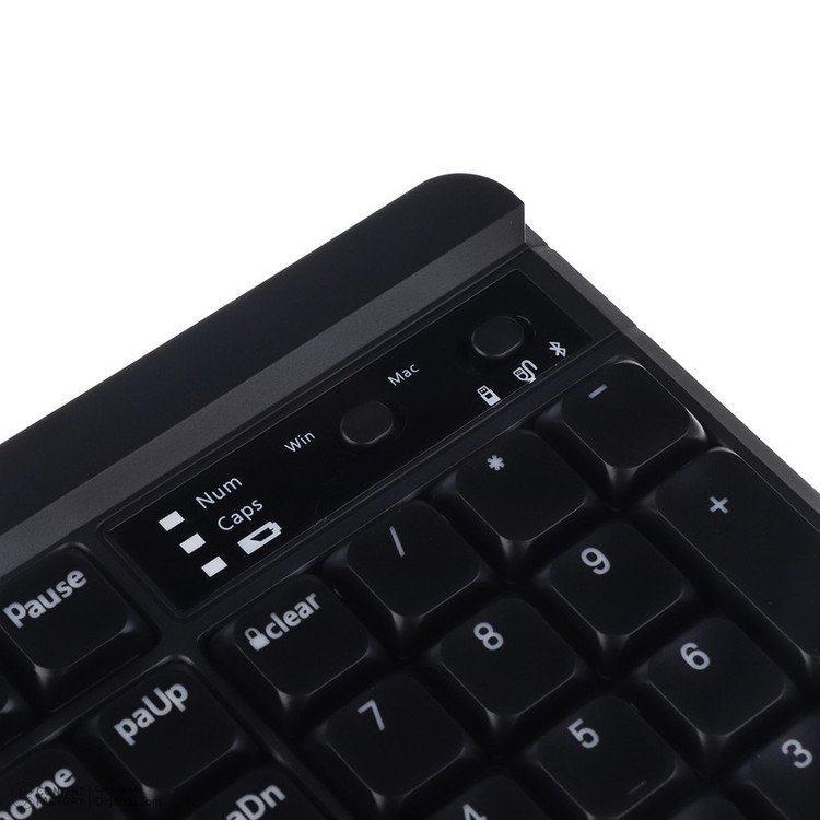 کیبورد بی سیم لاجی کی مدل K520B، سوییچ مکانیکال قرمز، Full-Size، نورپردازی RGB