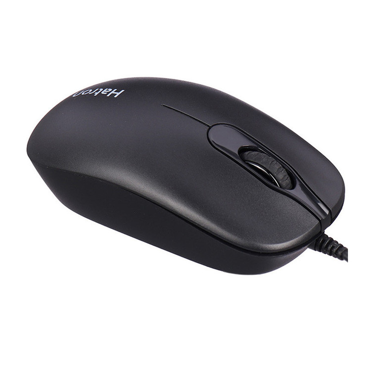 کیبورد و ماوس هترون مدل HKC215، سوییچ ممبران، Full-size