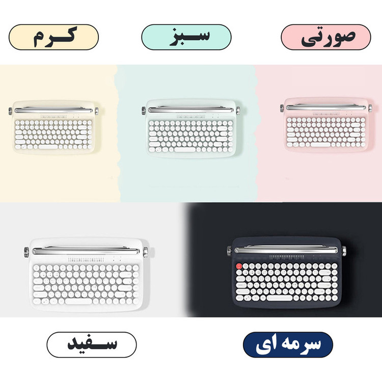 کیبورد بی سیم اکتو مدل B305، سوییچ ممبران، Tenkeyless
