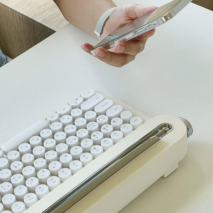 کیبورد بی سیم اکتو مدل B305، سوییچ ممبران، Tenkeyless