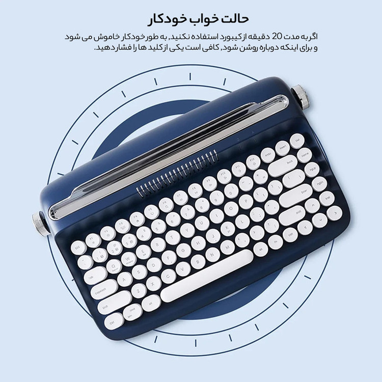 کیبورد بی سیم اکتو مدل B303
