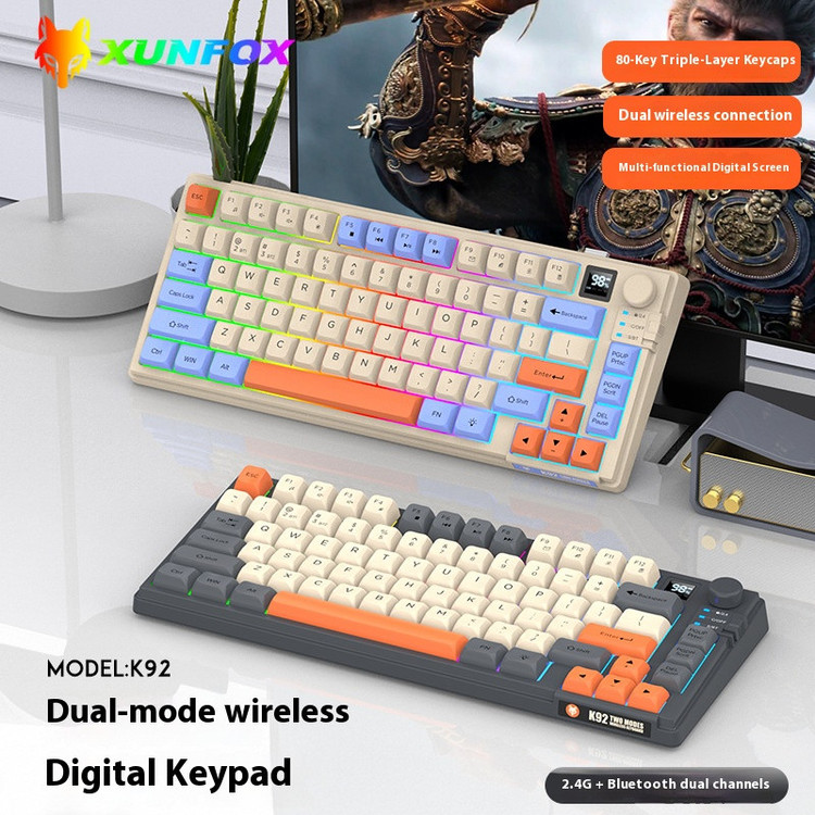 کیبورد گیمینگ بیسیم مدل K92
