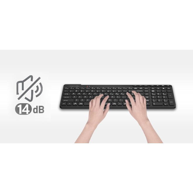 کیبورد بدونصدا ای فورتک مدل FBK27C AS