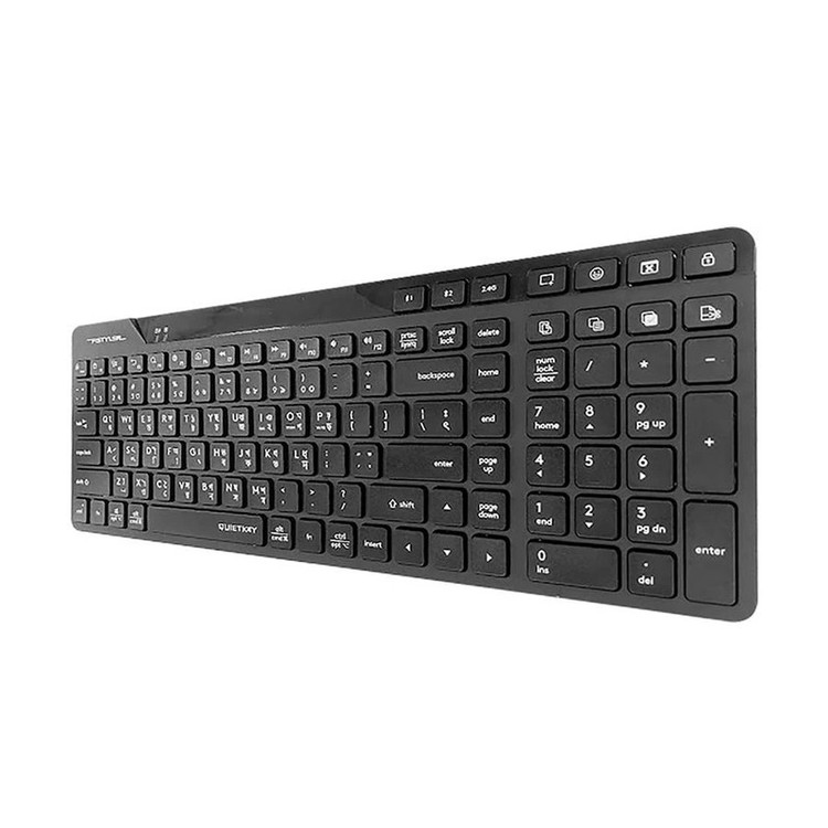 کیبورد بدونصدا ای فورتک مدل FBK27C AS