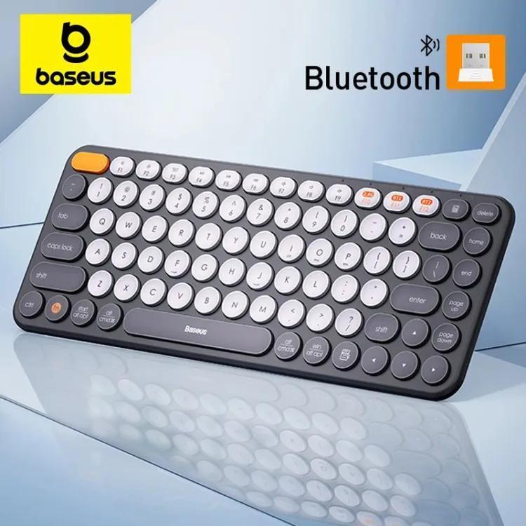 کیبورد بی سیم بیسوس مدل K01A B00955503413 Wireless Tri-Mode