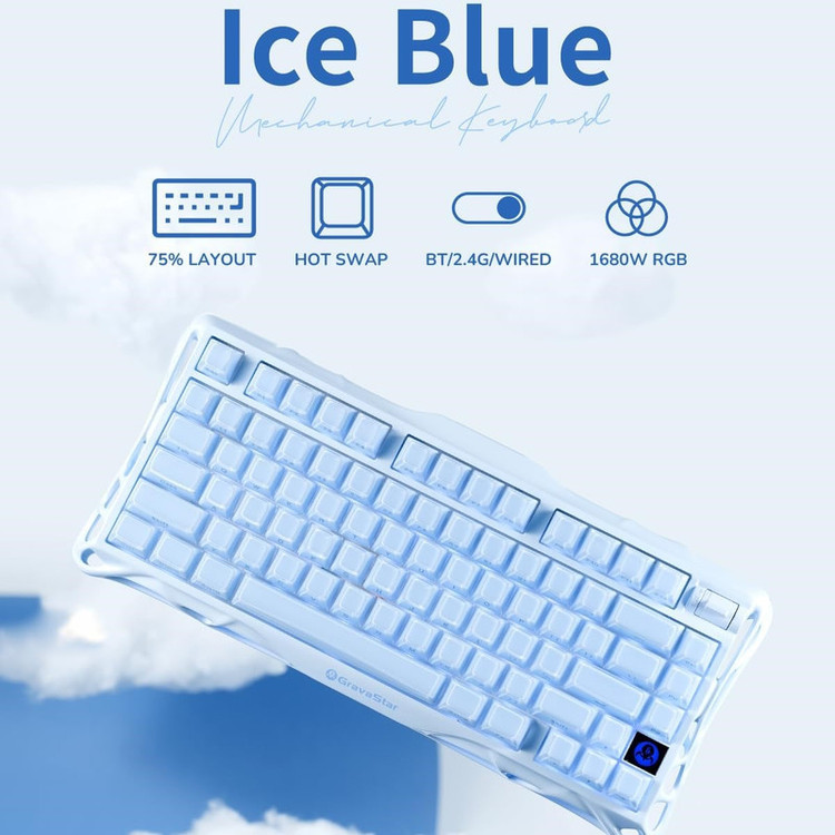 کیبورد مخصوص بازی گراوا استار مدل Mercury K1 Special Edition