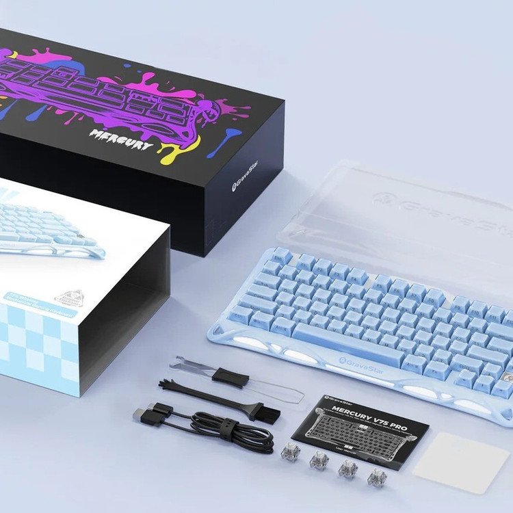 کیبورد مخصوص بازی گراوا استار مدل Mercury K1 Special Edition
