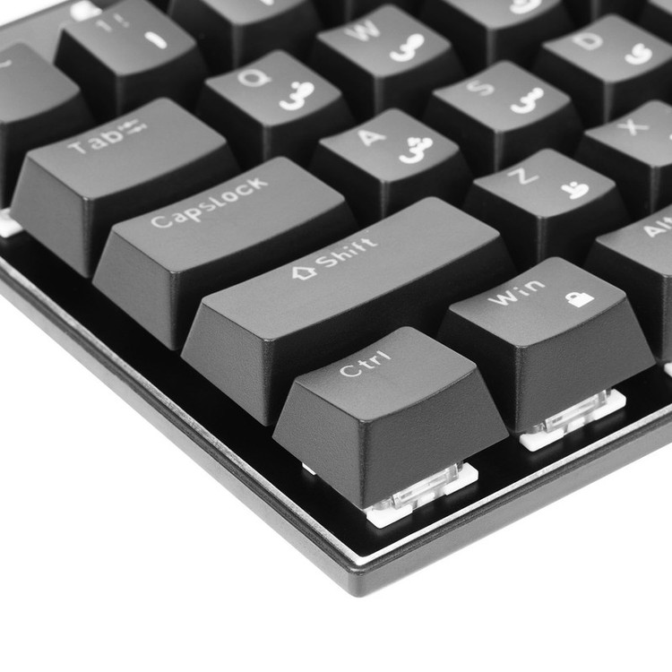کیبورد گیمینگ گرین مدل GK802-RGB، مکانیکال سوییچ آبی، Full-Size، نورپردازی RGB