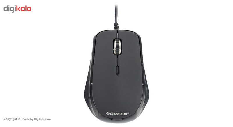 کیبورد و ماوس گرین مدل GKM-305، سوئیچ ممبران، Full-size