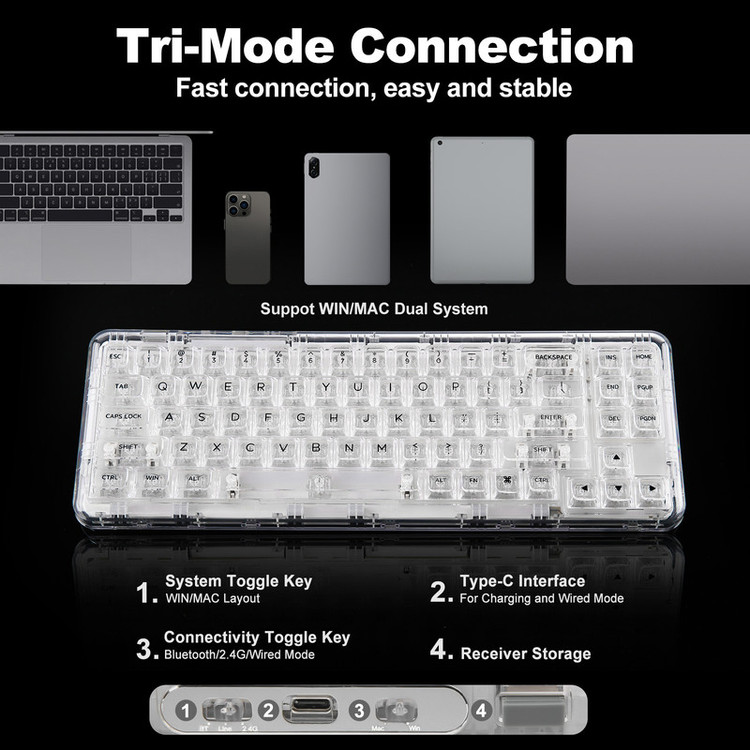 کیبورد یونزی مدل X71