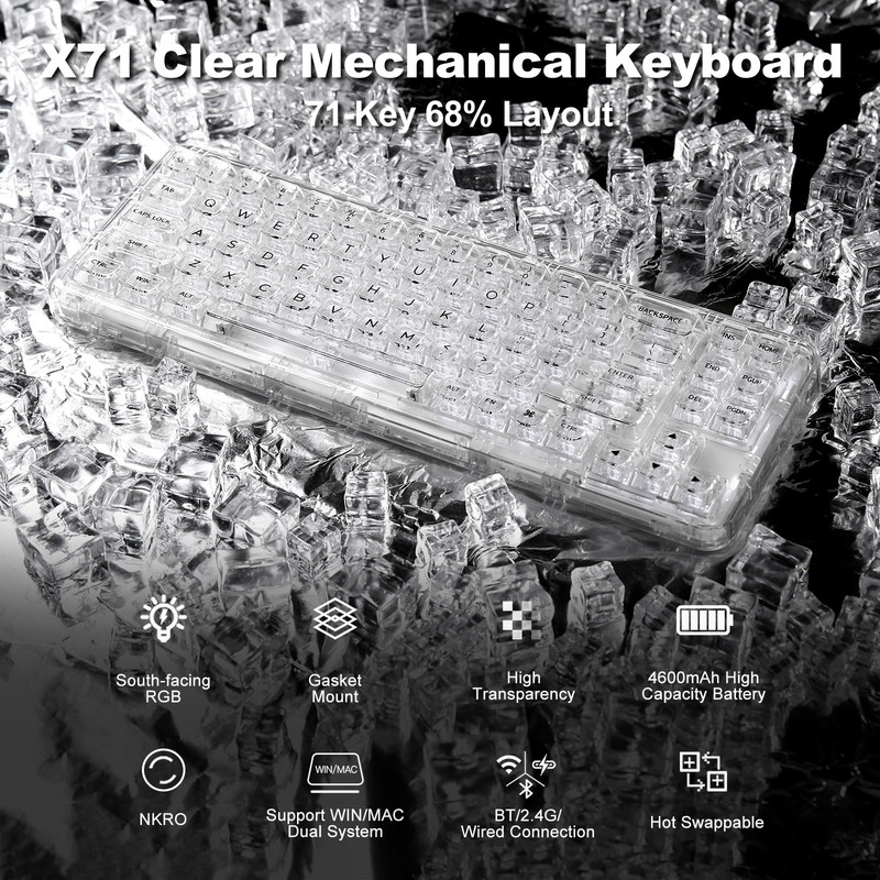 کیبورد یونزی مدل X71