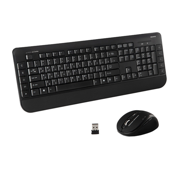 کیبورد و ماوس بی سیم مدل Silent HKCW140