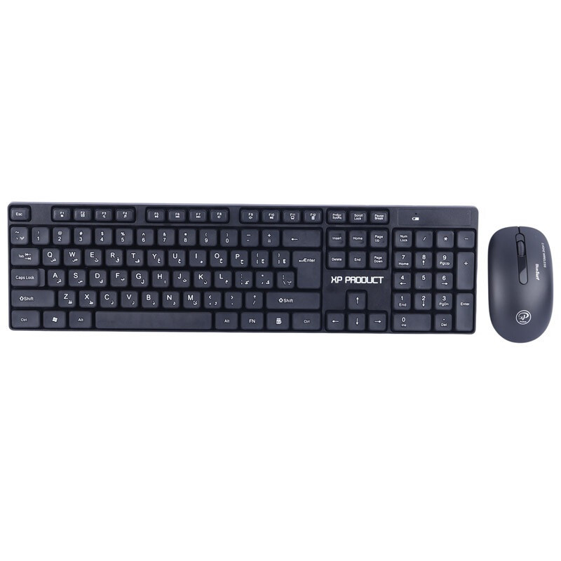 کیبورد و ماوس بی سیم ایکس پی مدل XP-W5700N